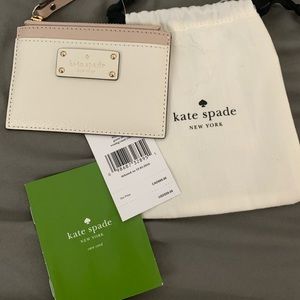NWT Kate Spade Card Holder Wallet